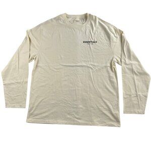 NWOT Fear of God Essentials Logo Long Sleeve T-Shirt Medium